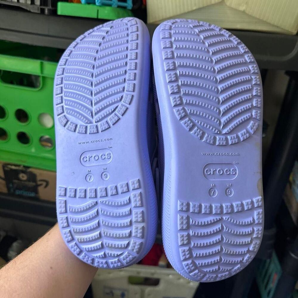 Crocs Women's Purple Clogs - Picture 4 of 5